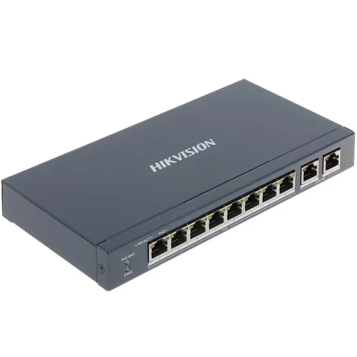 Switch mạng 8 cổng POE HIKVISION DS-3E0310P-E/M
