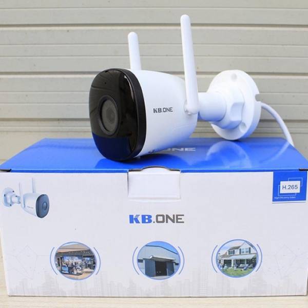 Camera Wifi thân cố định ngoài trời KBONE KN-B41A 4mp