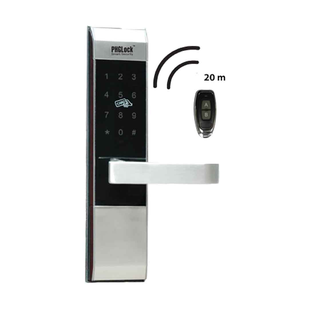 Khóa cửa cho biệt thự, căn hộ PHGLOCK KR3274W (Remote)