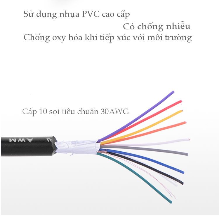 Dây nối dài COM RS-232 cái sang cái UGREEN DB101 20151 Dài 3m
