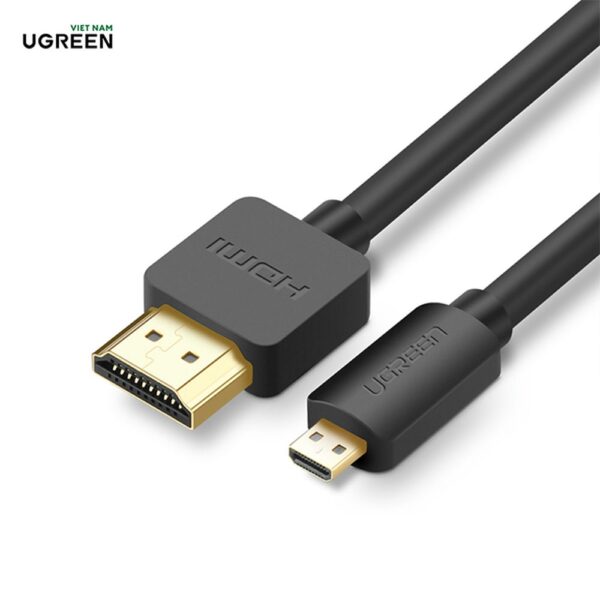 Cáp chuyển Micro HDMI Type D sang HDMI Type A Dài 3M UGREEN HD127 30104