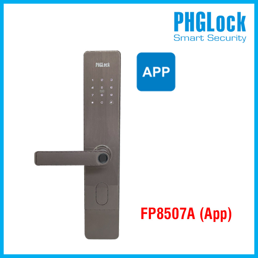 Khóa cửa điện tử cho căn hộ PHGLOCK FP8507A (App)