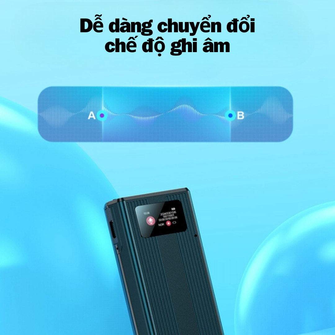 Máy ghi âm G8X Pro ghi âm 40 ngày - Lọc âm siêu tốt - Bảo mật File an toàn - Đầu ghi hình DS-7108HGHI-F1/N