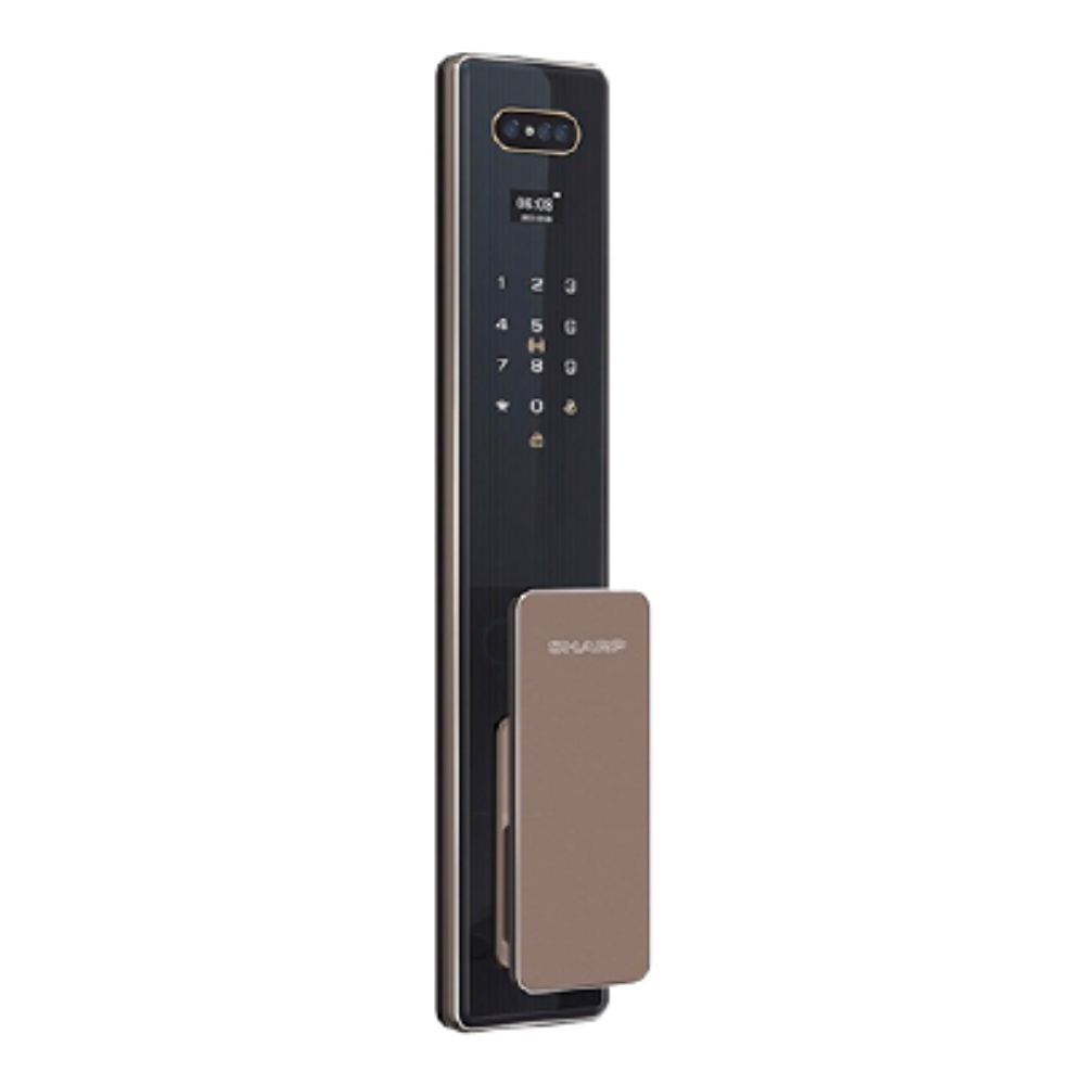 Khóa cửa vân tay mã số Sharp S6-FV Cà Phê