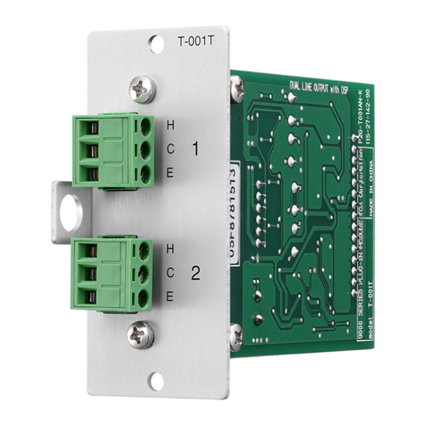 Mô-đun hai ngõ ra mức Line với DSP: TOA T-001T