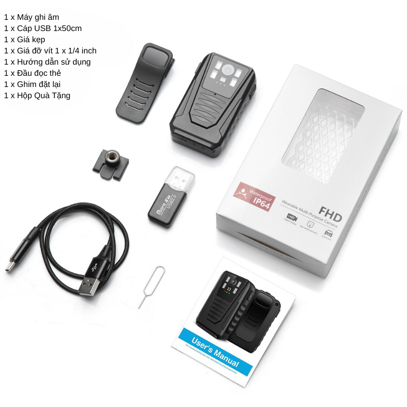 Camera Body 880 V2: Giải pháp giám sát chuyên nghiệp cho công ty bảo vệ