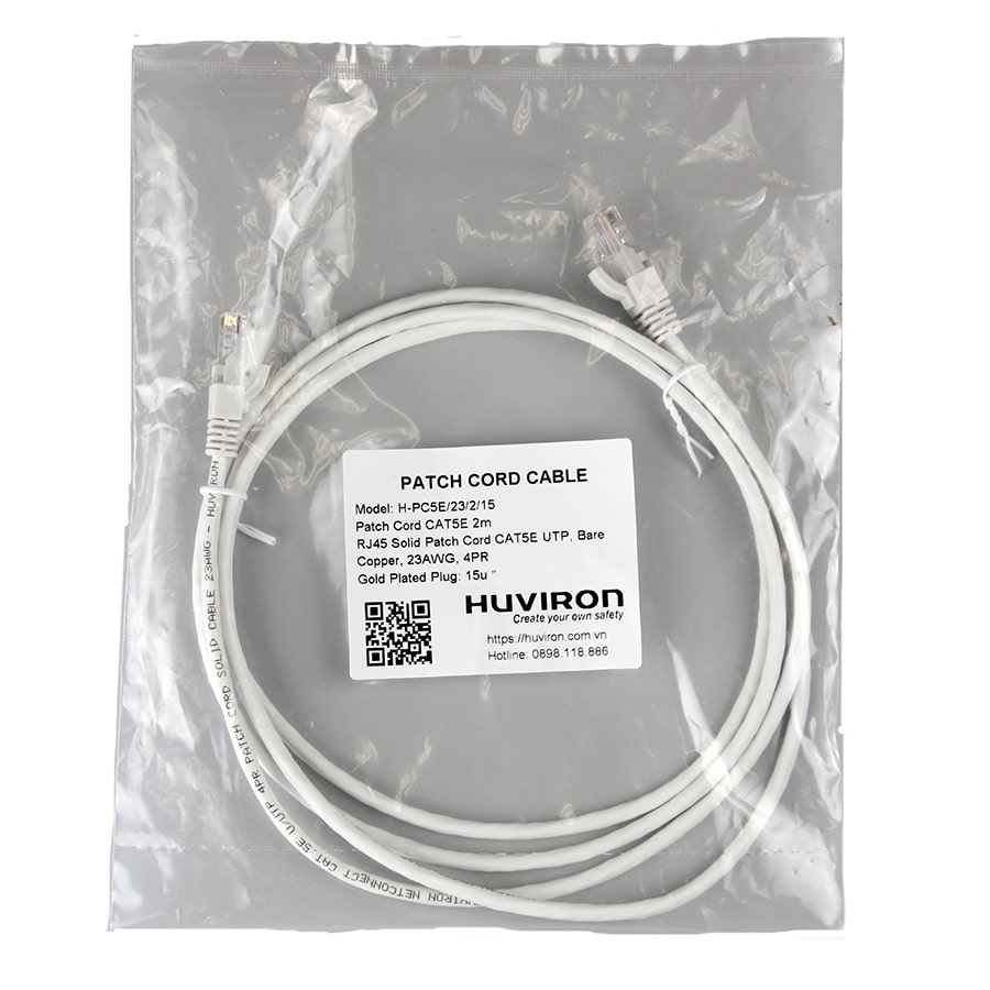 DÂY NHẢY MẠNG HUVIRON CAT5E H-PC5E/23/2/15