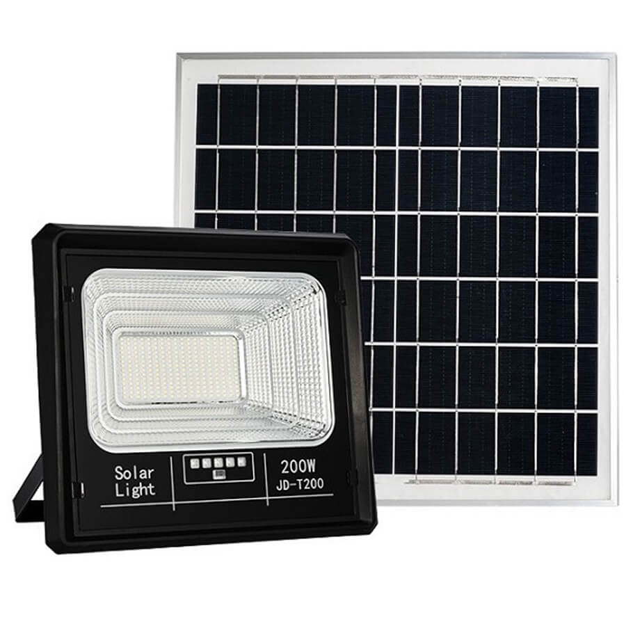 Đèn năng lượng mặt trời 200W JINDIAN JD-T200 NEW