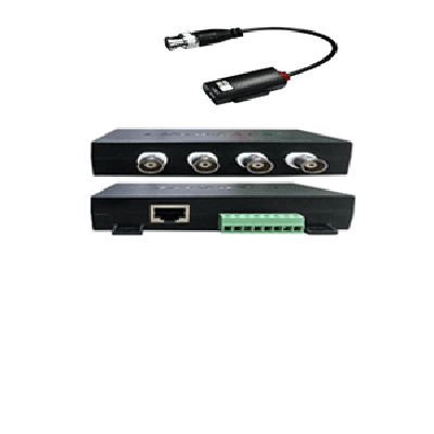 Bộ Video Balun 4 Kênh Hikvision SH-UTV404-R+04 SH-UTV204T