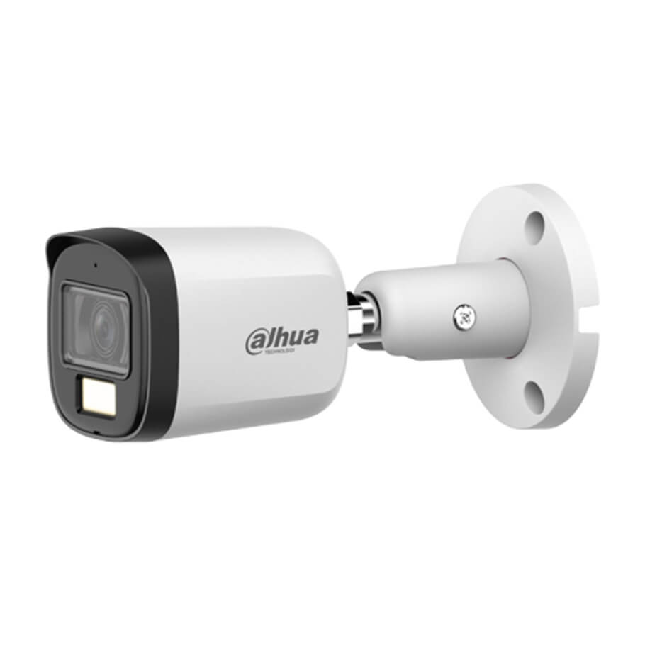 Camera HDCVI Full Color ánh sáng kép 5MP Dahua DH-HAC-B2A51P-U-IL-A