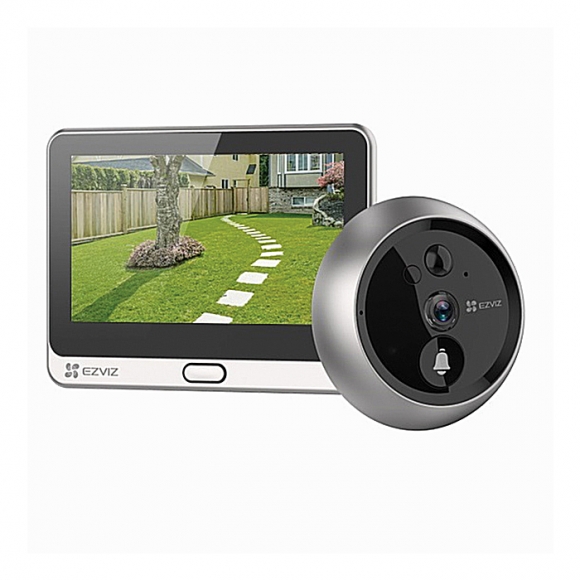CHUÔNG CỬA EZVIZ DP2C KHÔNG DÂY CÓ TÍCH HỢP MÀN HÌNH MÀU