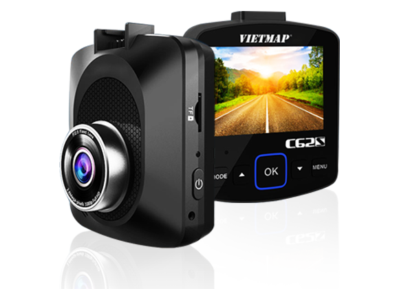 Camera hành trình trước sau Vietmap C62S Super HD 2K Cảnh Báo biển giới hạn, camera giao thông, kết nối wifi truyền dữ liệu