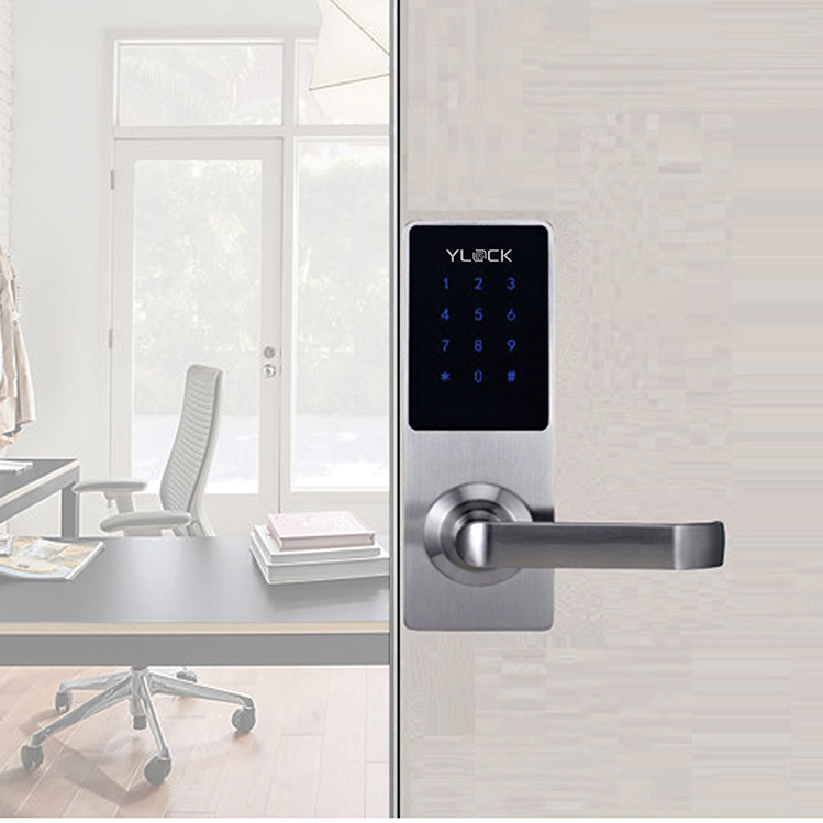 Khóa cửa điện tử YLOCK YL-6675 (Thẻ từ, Mật mã)