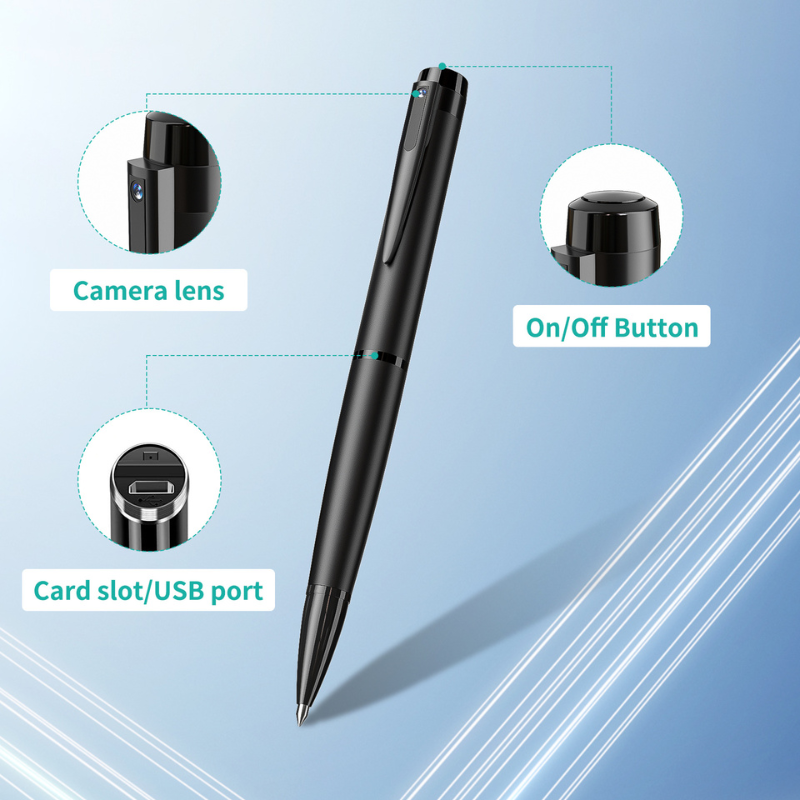 Camera Bút viết BE09 Pro Độ phân giải Full HD - Quay Offline 120 phút. Đọc và Mua hàng
