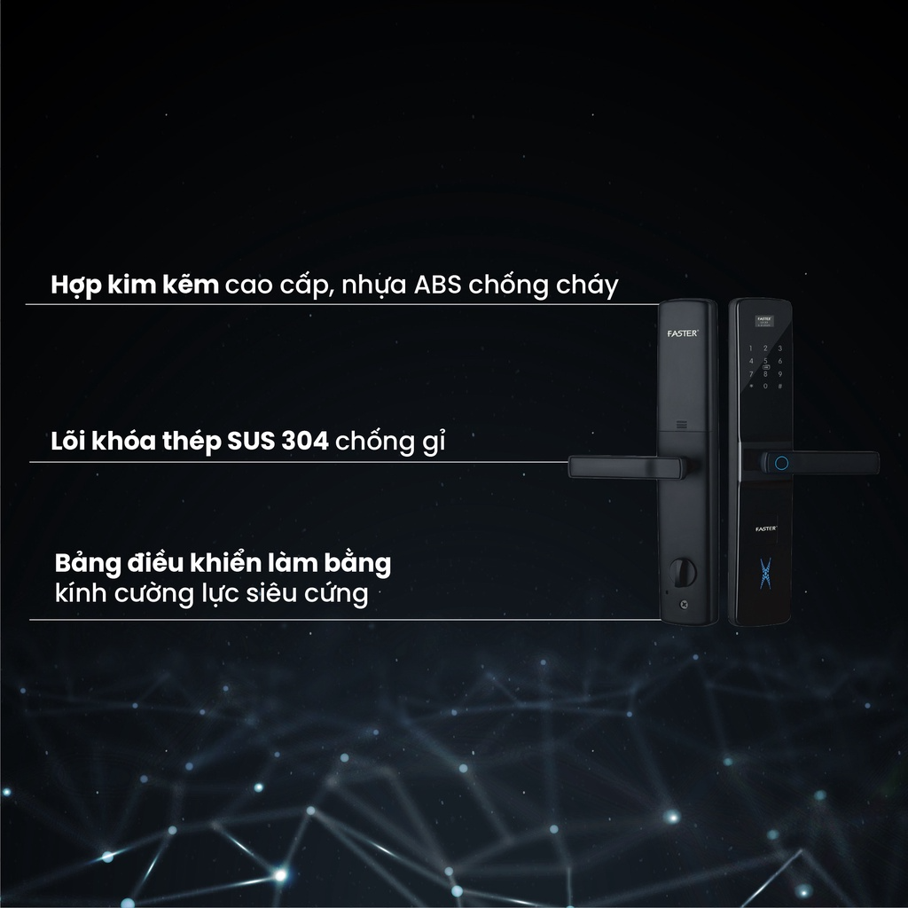 Khoá vân tay FS800APP- BL