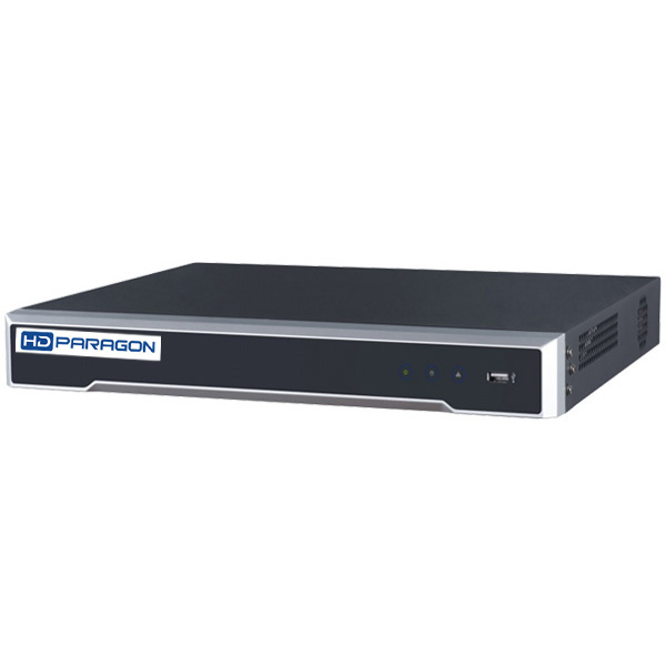 Đầu ghi hình poe 16 cổng HDParagon HDS-N7616I-4K/P (Xuất hình Ultra HD 4K 16 kênh, hỗ trợ 2 ổ cứng SATA)