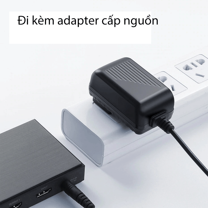 Bộ chia HDMI 2.0 ra 2 cổng hỗ trợ 4kx2k/60Hz chính hãng Ugreen 50707