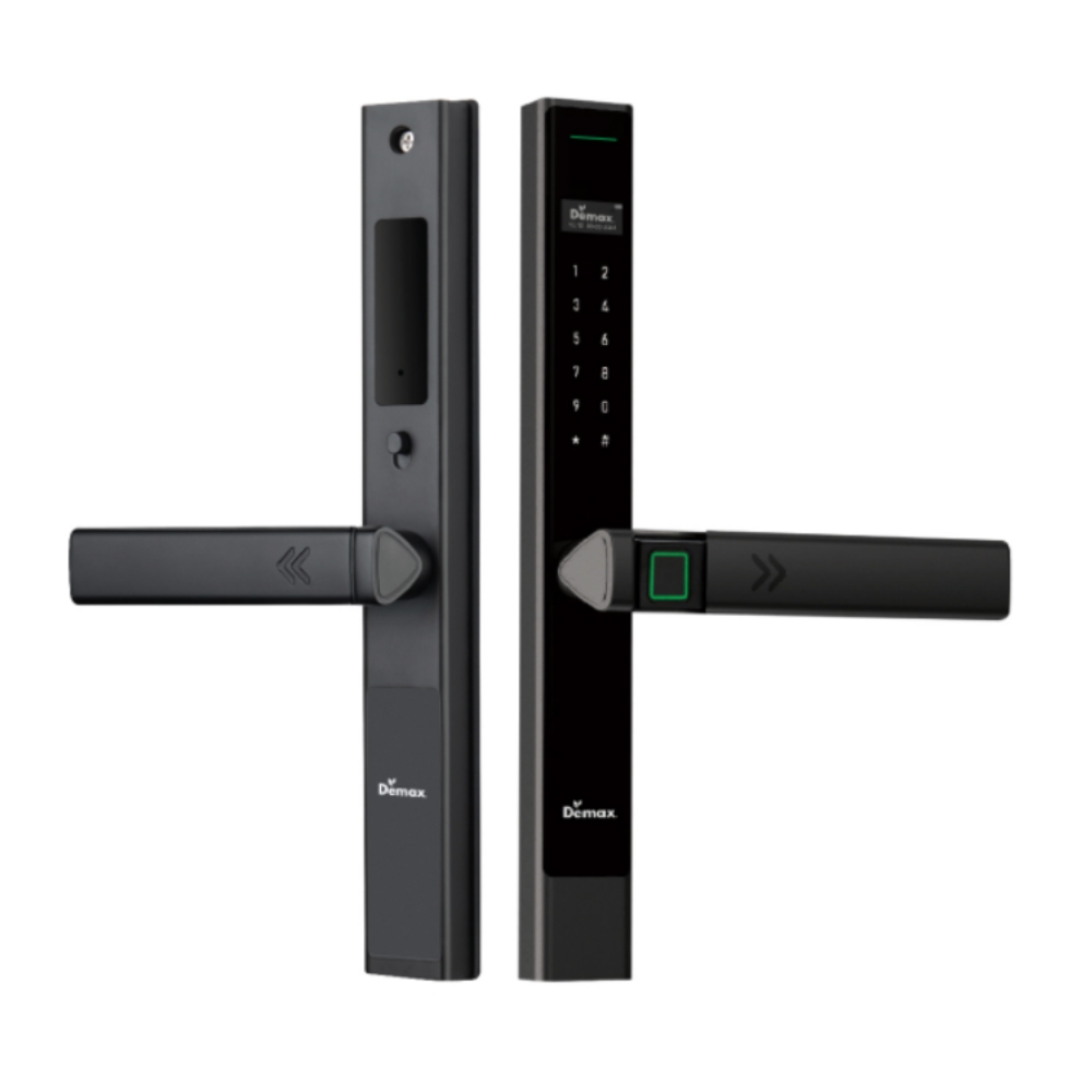 Khoá vân tay chống nước IP66 có camera Demax EL689