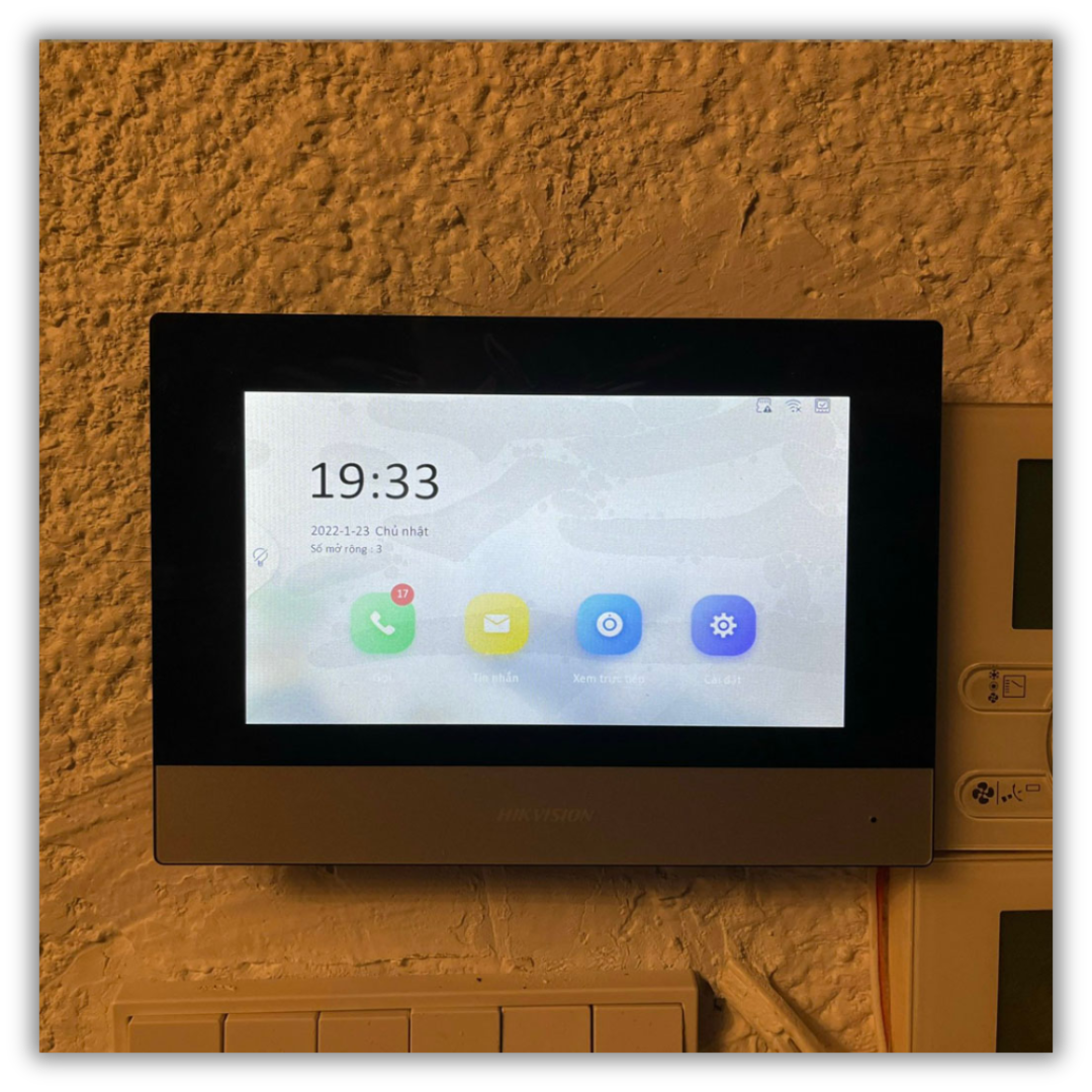 Trọn bộ KIS605 Chuông cửa có hình HIKVISION