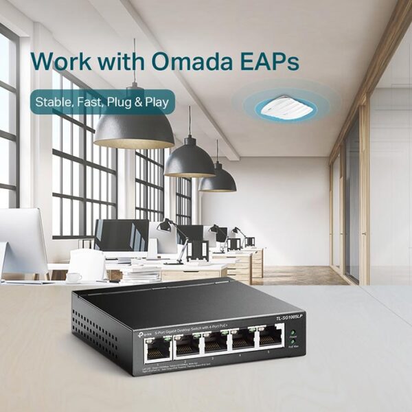 Switch 5 cổng Gigabit TP-LINK TL-SG1005LP