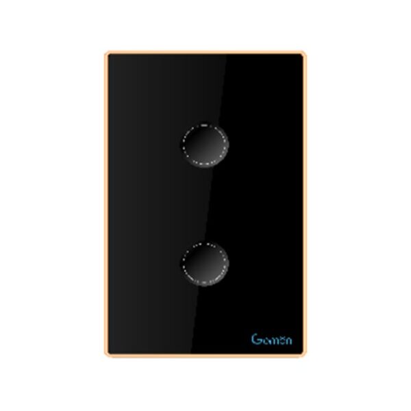 Công tắc cảm ứng thông minh Wifi 2 nút GOMAN GM-W432 [Chữ nhật]