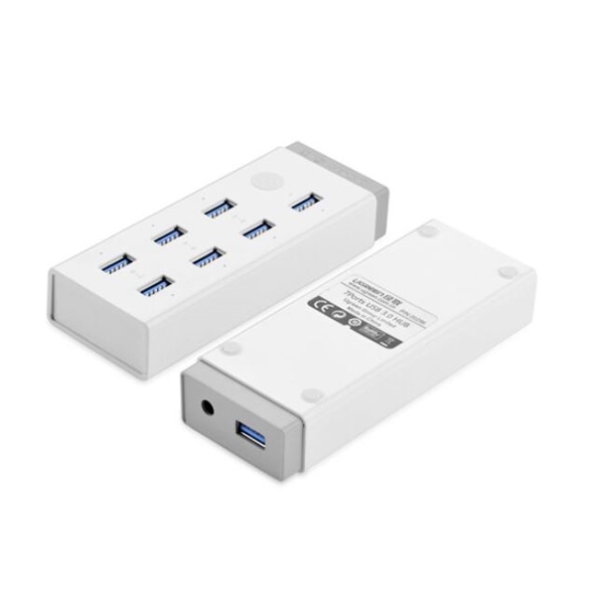 Hub đa năng gồm 7 cổng USB 3.0 Ugreen 20296 kèm sạc điện thoại, máy tính bảng...