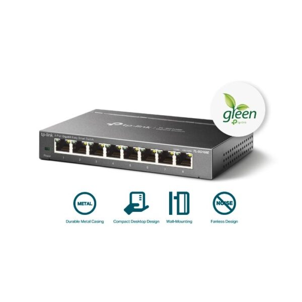 Easy Smart Switch 5 cổng Gigabit TP-LINK TL-SG105E