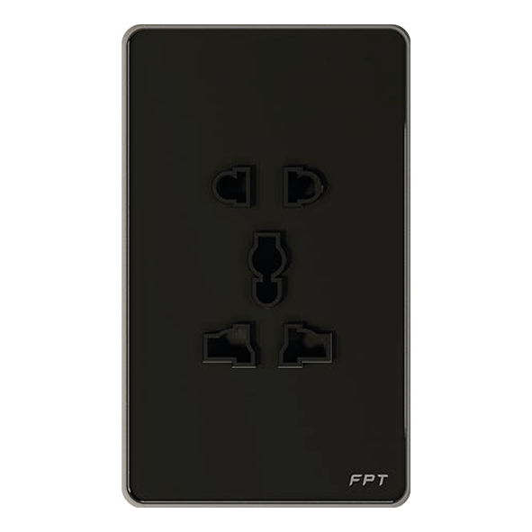 Ổ Cắm Mặt Kính Âm Tường FPT PB0R012