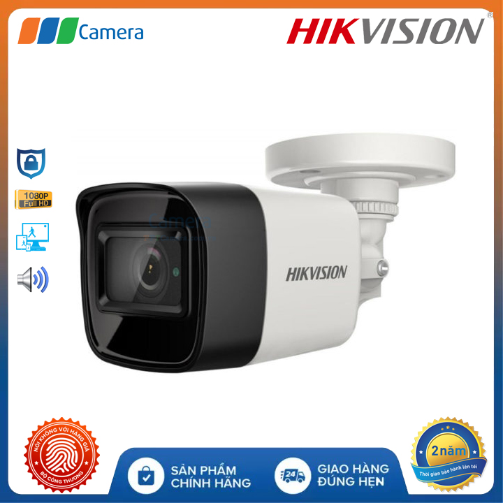 Trọn Bộ 2 Camera Âm Thanh Có Dây Hikvision AH2CM-2MP Full HD