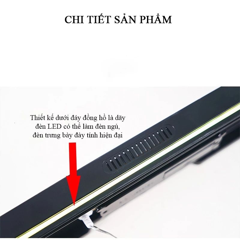Camera Đồng Hồ Điện Tử Vạn Năng Treo Tường V2N FHD Xem Online từ xa