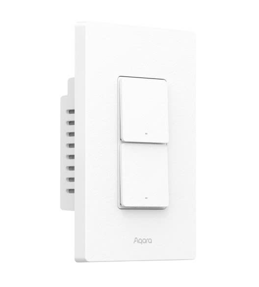 Công tắc thông minh Aqara H2 Light Switch US WS-K03E 2 Nút ấn (2 nút điều khiển)
