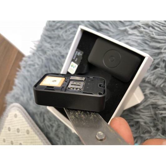 Thiết Bị Định Vị Siêu Nhỏ TRACKER DW Air Pin 7 Ngày