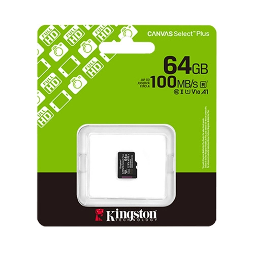 Thẻ nhớ Kingston MicroSD 64GB SDCS3/64GBSP chính Hãng