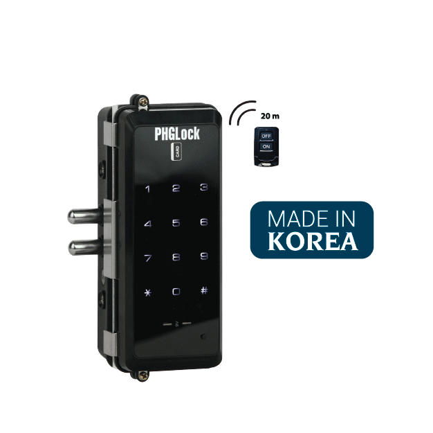 Khóa cửa kính cho văn phòng, shop PHGLOCK FG9300W