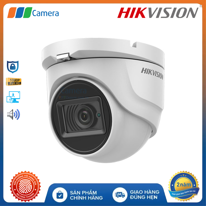 Trọn Bộ 2 Camera Âm Thanh Có Dây Hikvision AH2CM-2MP Full HD