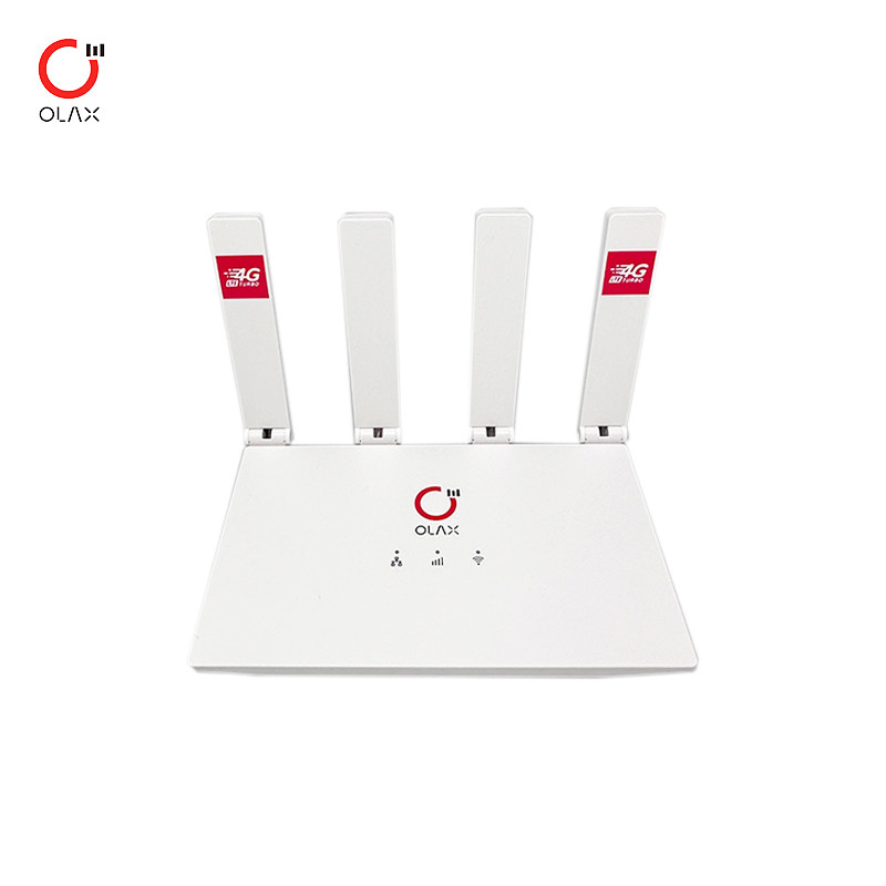 Bộ phát Wifi OLAX MC50 4G LTE Turbo, 4 Ăng Ten Ngoài , Kết Nối 10 Thiết Bị, Donwload: 150Mbps/ Upload :50Mbps