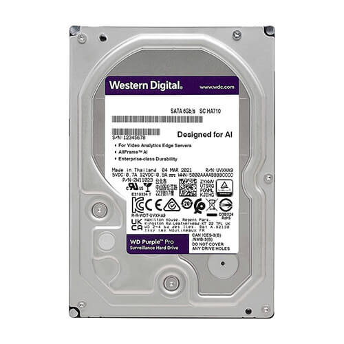 Ổ cứng giám sát WD Purple Pro 18TB WD181PURP