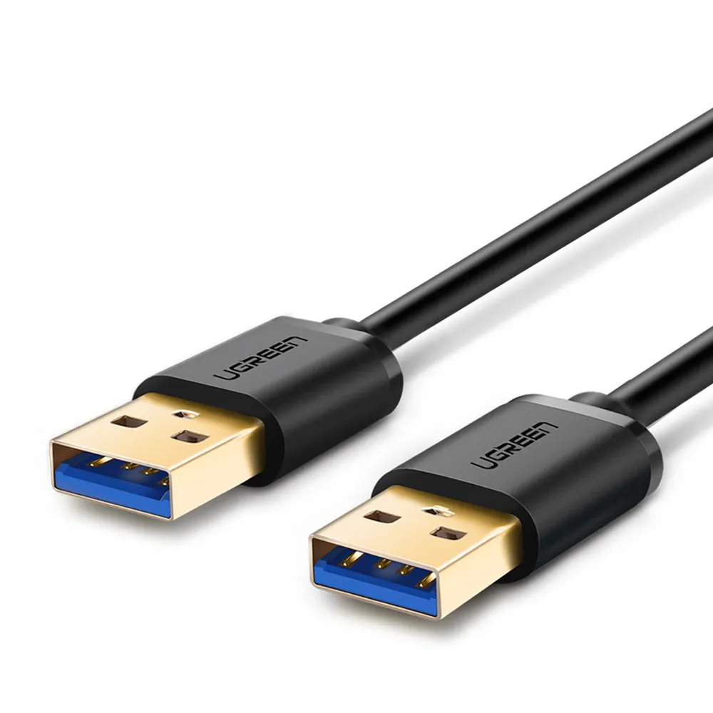 Cáp USB 2 đầu đực 3.0, mạ vàng dài 0.5m UGREEN US128 10369