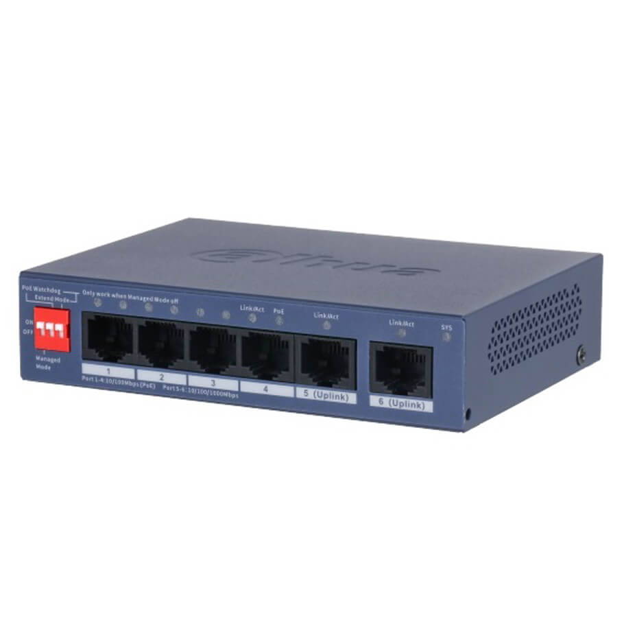 Switch 6 cổng DAHUA DH-CS4006-4ET2GT-36