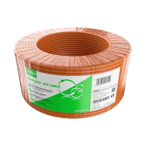 Cáp mạng UTP CAT6 lõi hợp kim 100m DAHUA DH-PFM922I-6UN