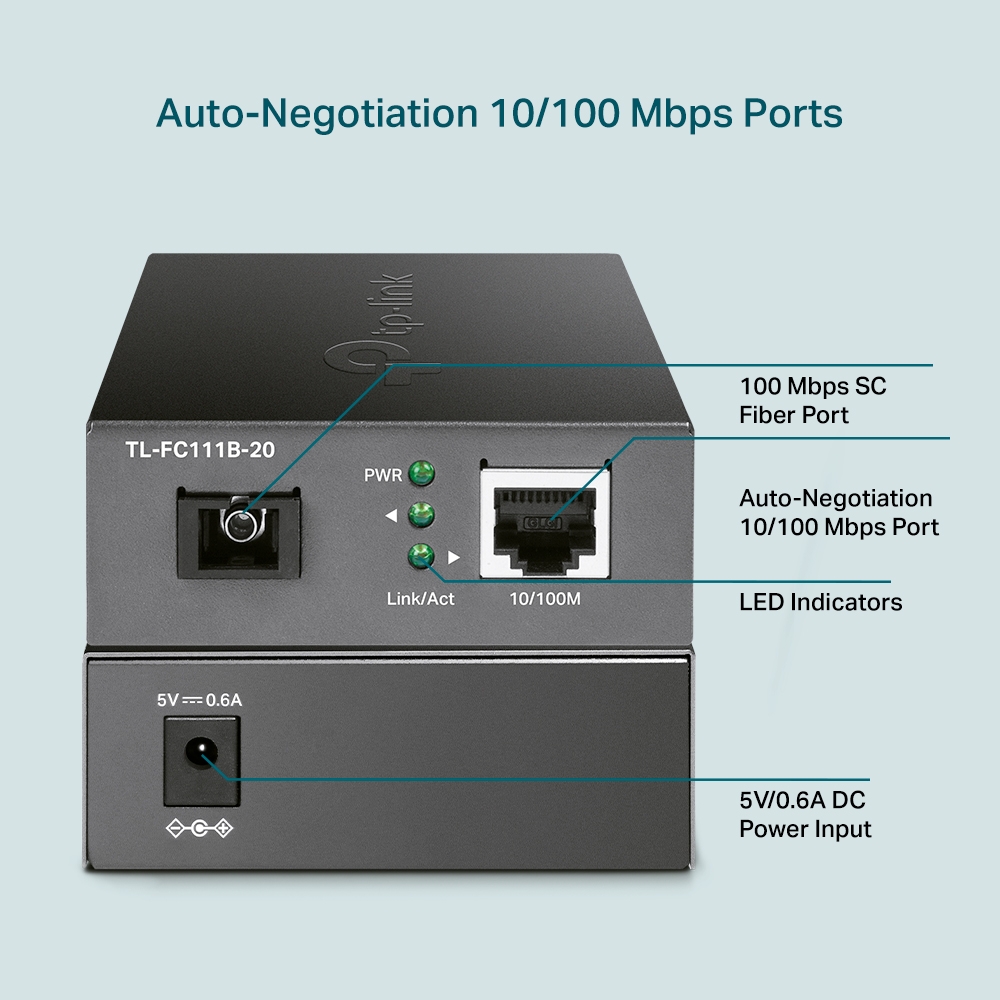 Media Converter 10/100Mbps TP-LINK FC111B-20