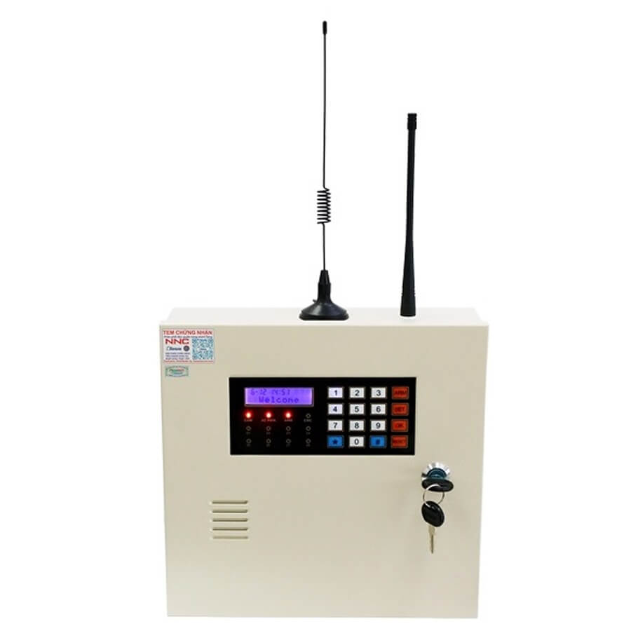 Báo động, báo cháy 16 vùng KARASSN KS-858G-4G