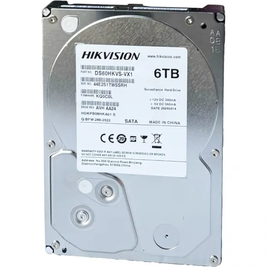 Ổ cứng giám sát 6TB Hikvision DS-60HKVS-VX1