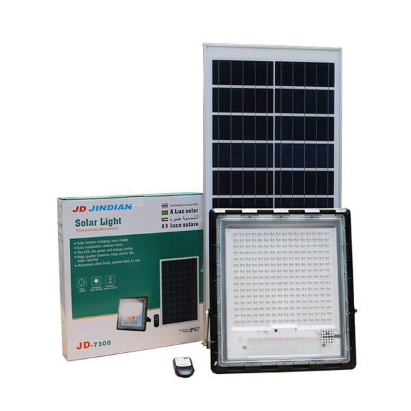 Đèn pha led năng lượng mặt trời JINDIAN JD-7300 300W
