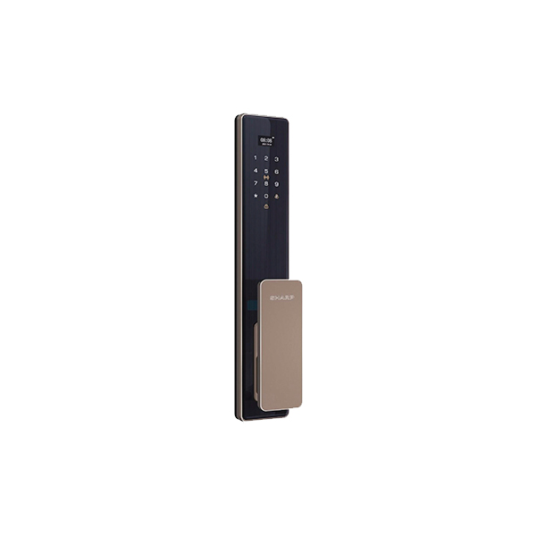 Khóa cửa vân tay mã số Sharp S6-B-PRO Cà Phê
