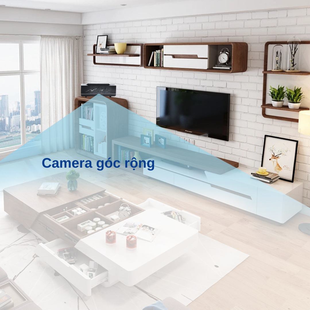 Camera Đèn Ngủ Kèm Xông Tinh Dầu B6X Full HD Xem Từ Xa