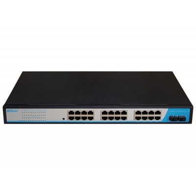Switch PoE 24 Port HR901-AFG-242S tốc độ 10/100/1000M
