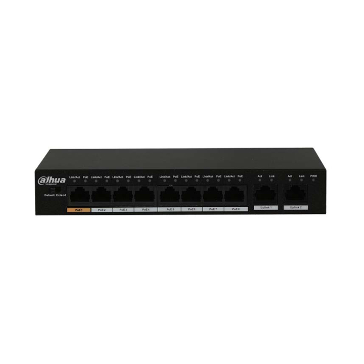 Switch PoE 8 port DAHUA DH-PFS3010-8ET-96