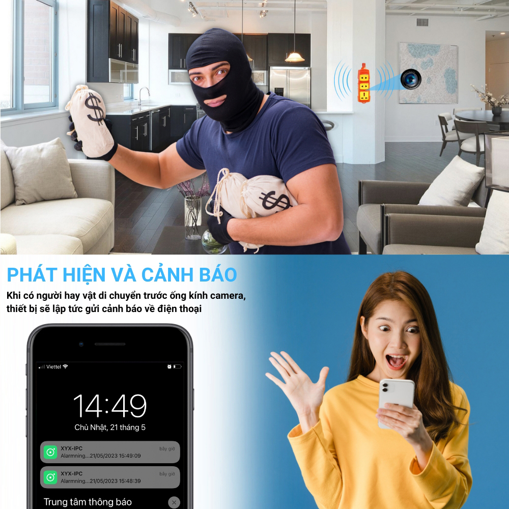 Camera Ngụy Trang Ổ Điện V2S: Giải Pháp An Ninh Toàn Diện