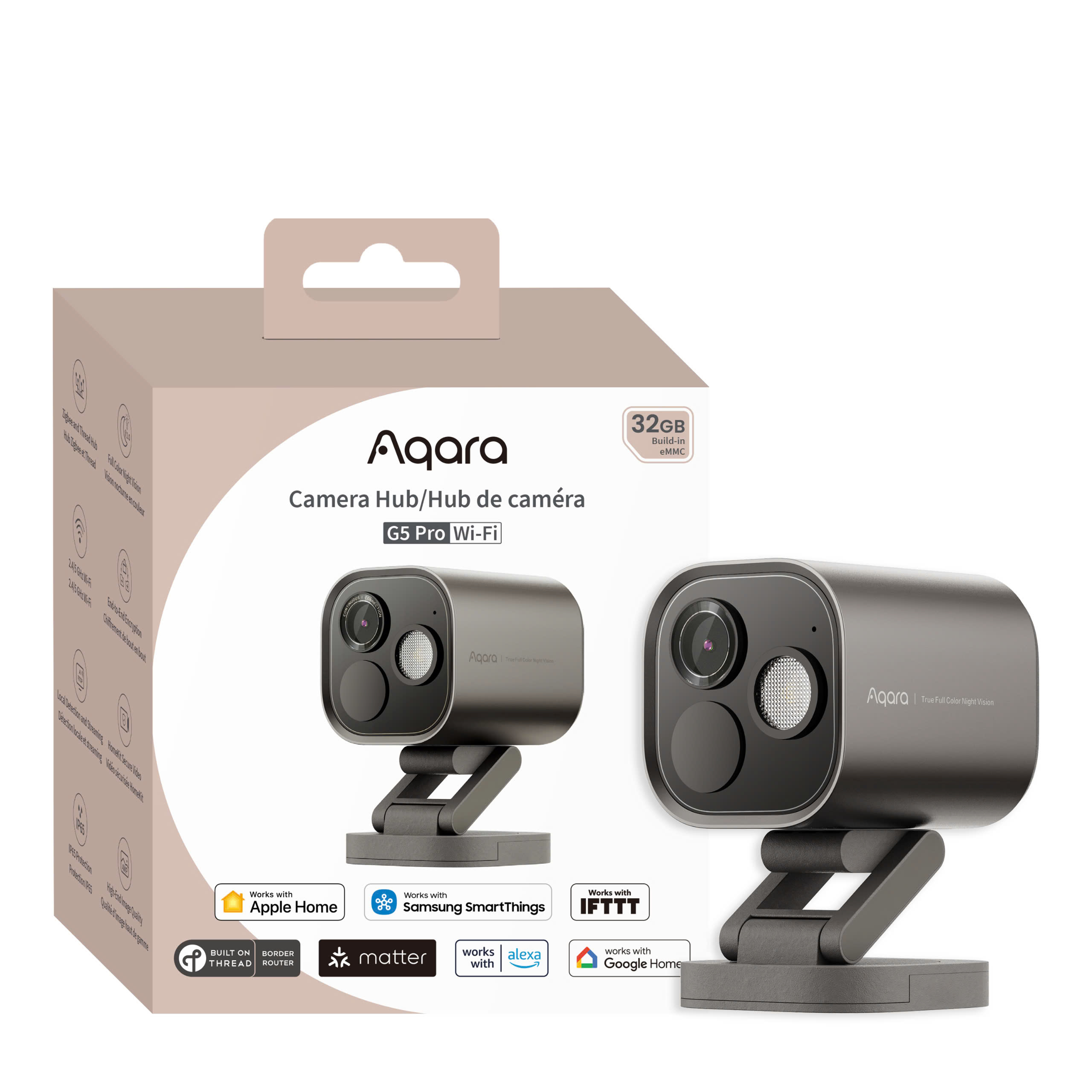 Bộ điều khiển trung tâm Camera Hub G5 Pro Wi-Fi AQARA CH-C07D-G